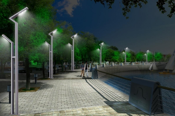 The 3-meter courtyard lamp has passed the acceptance inspection and will be packed and sent to Algeria