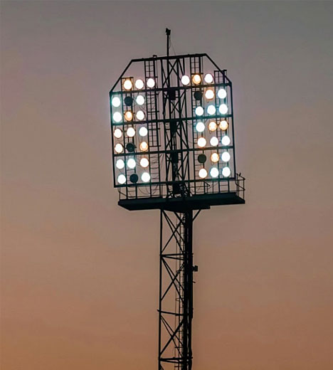 What is the wind resistance of your high mast poles?