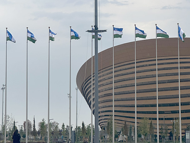 Uzbekistan Asian Youth Games Stadium High Mast Lighting Project – 30M High Pole Lamp Solution for Sports Venues