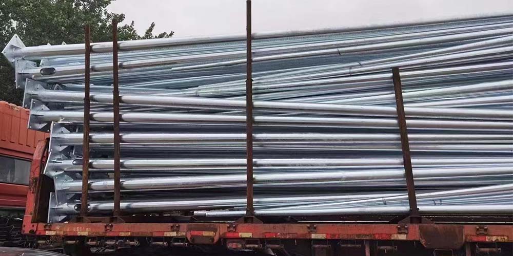 Street light pole hot-dip galvanizing process anti-corrosion manufacturing process Street light pole hot-dip galvanizing process anti-corrosion manufacturing process