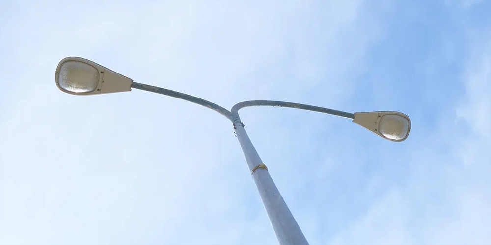 Round pole higher bending resistance