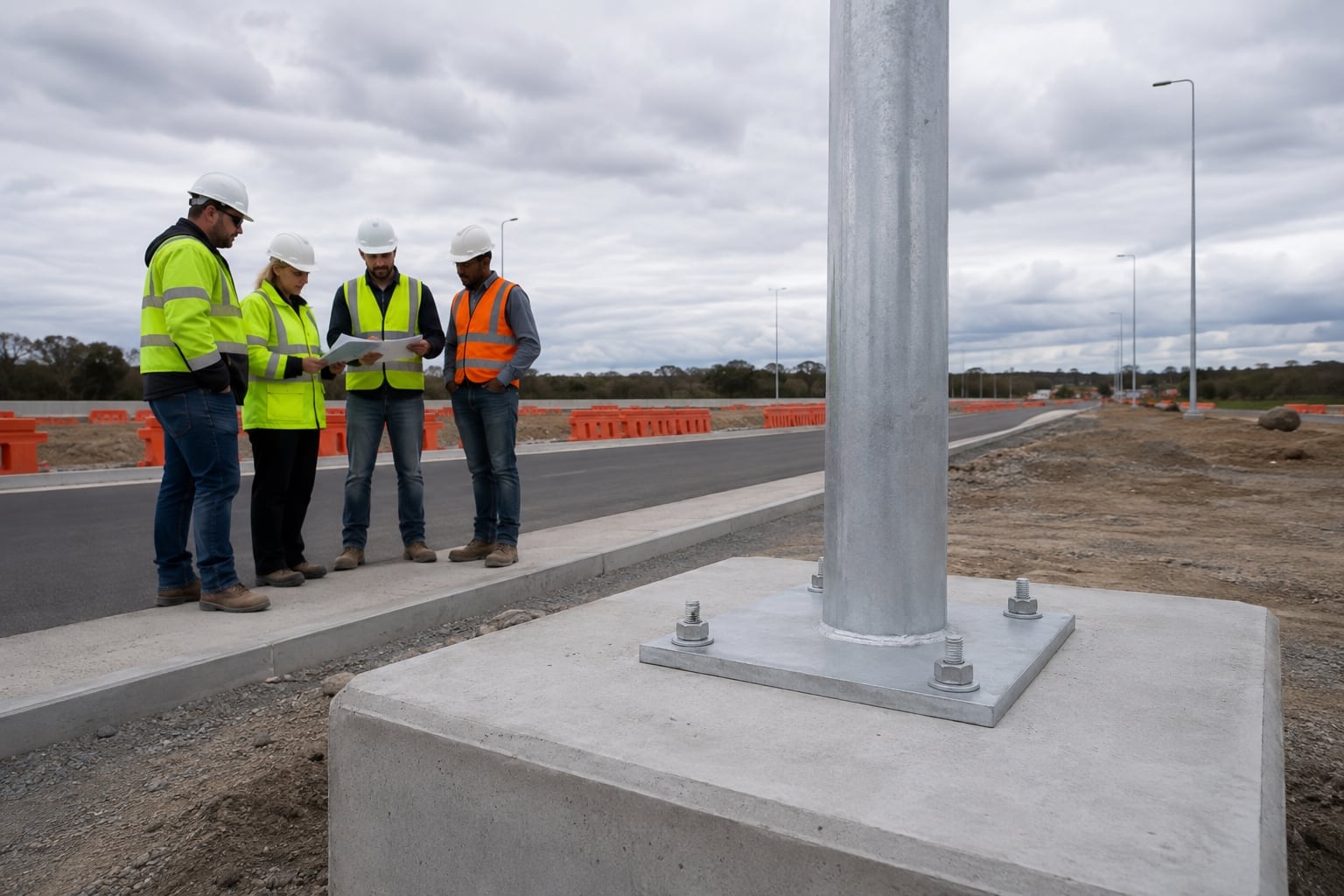 Street Light Pole Foundation and Anchor Bolt Design Guide