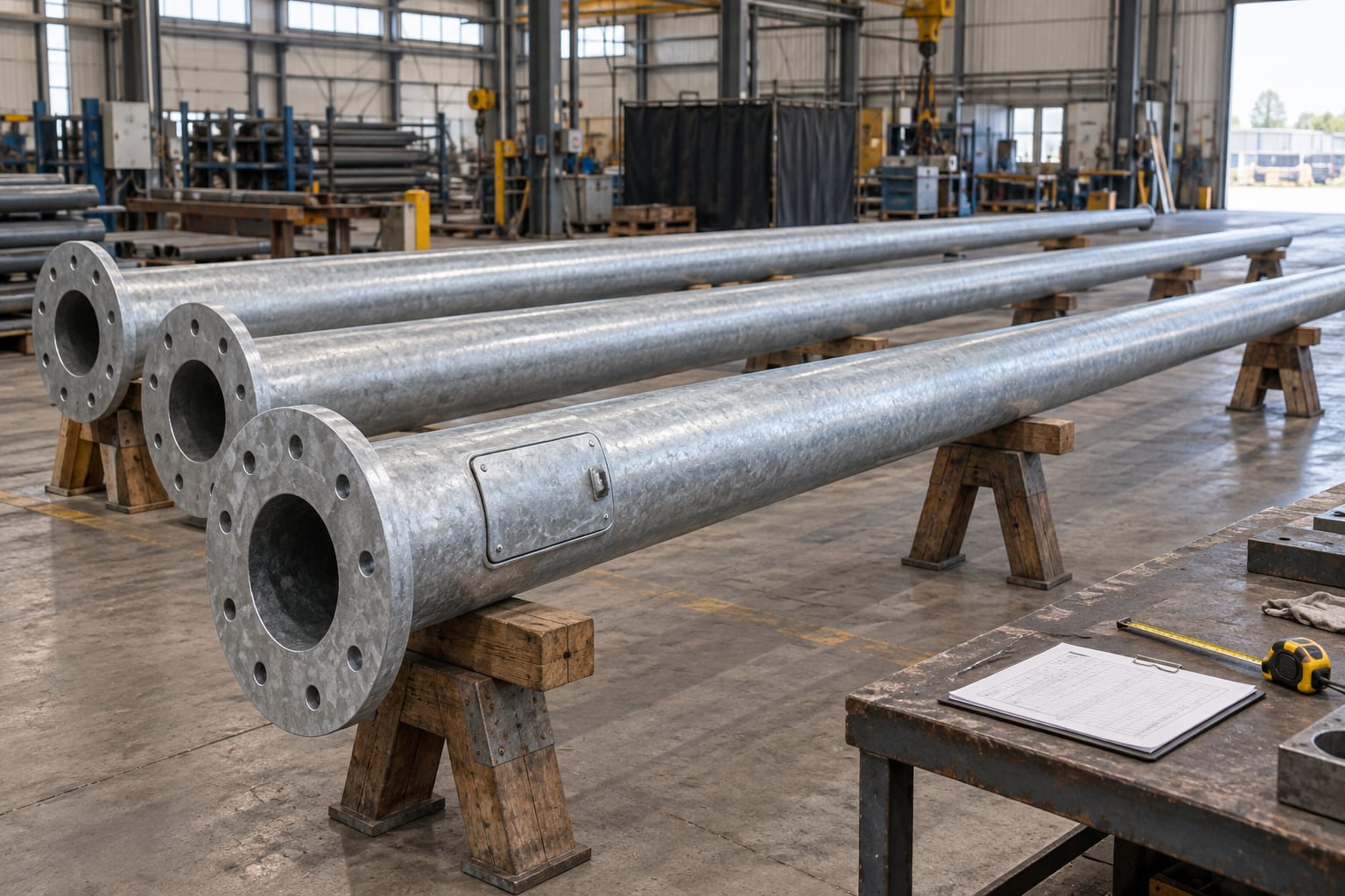 Street Light Pole Factory Acceptance Test and Pre-Shipment Checklist