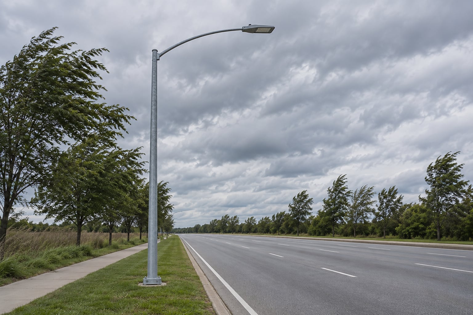 Roadway Light Pole Wind Load and Luminaire EPA Input Checklist